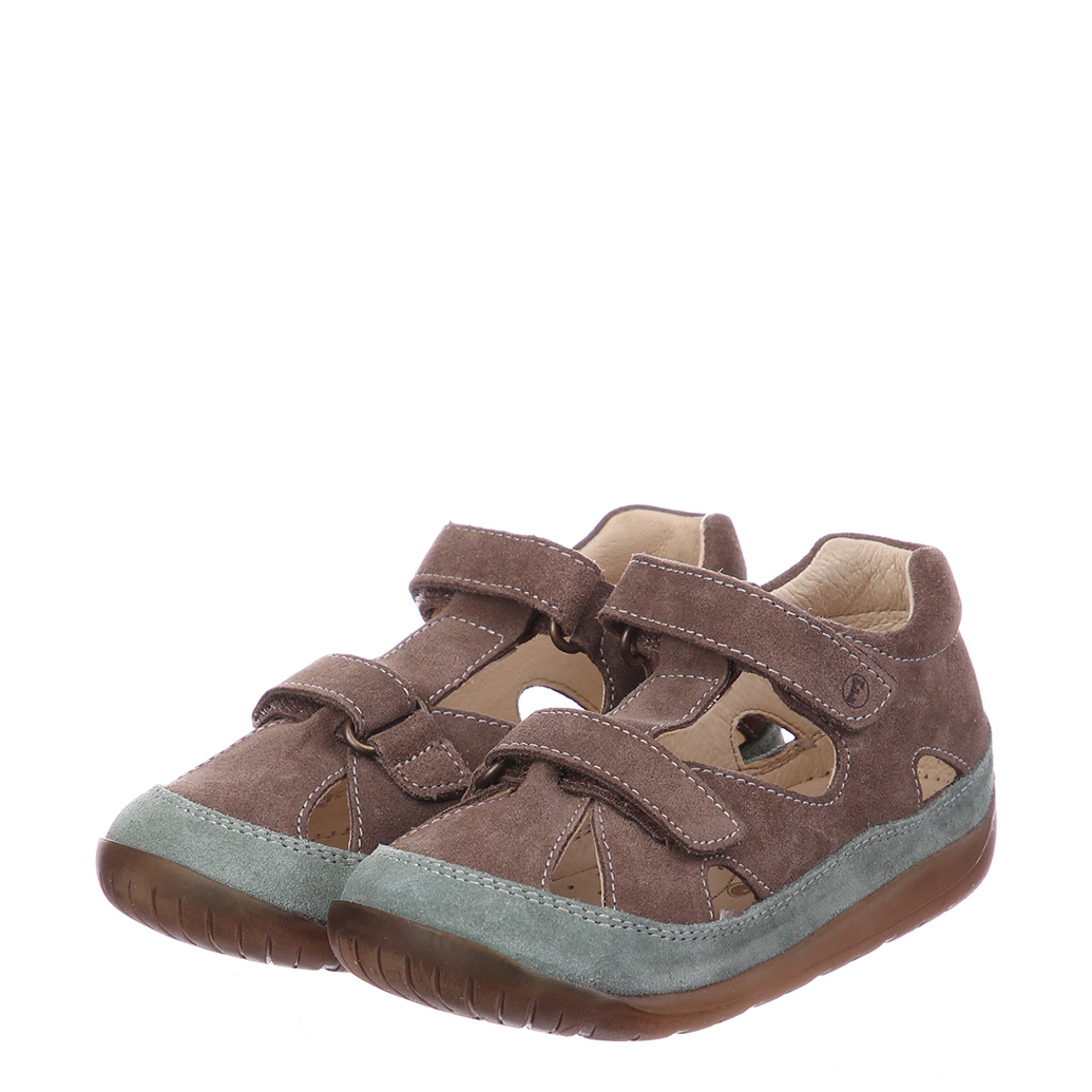 

Сандалии Falcotto Berkley velour-stone-topo 22 коричневый