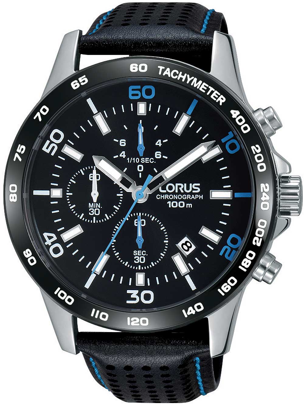 

Часы Lorus RM305DX9 Chronograph 45mm 10ATM