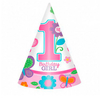 

Ковпачок святковий 1-st Birthday girl 250316