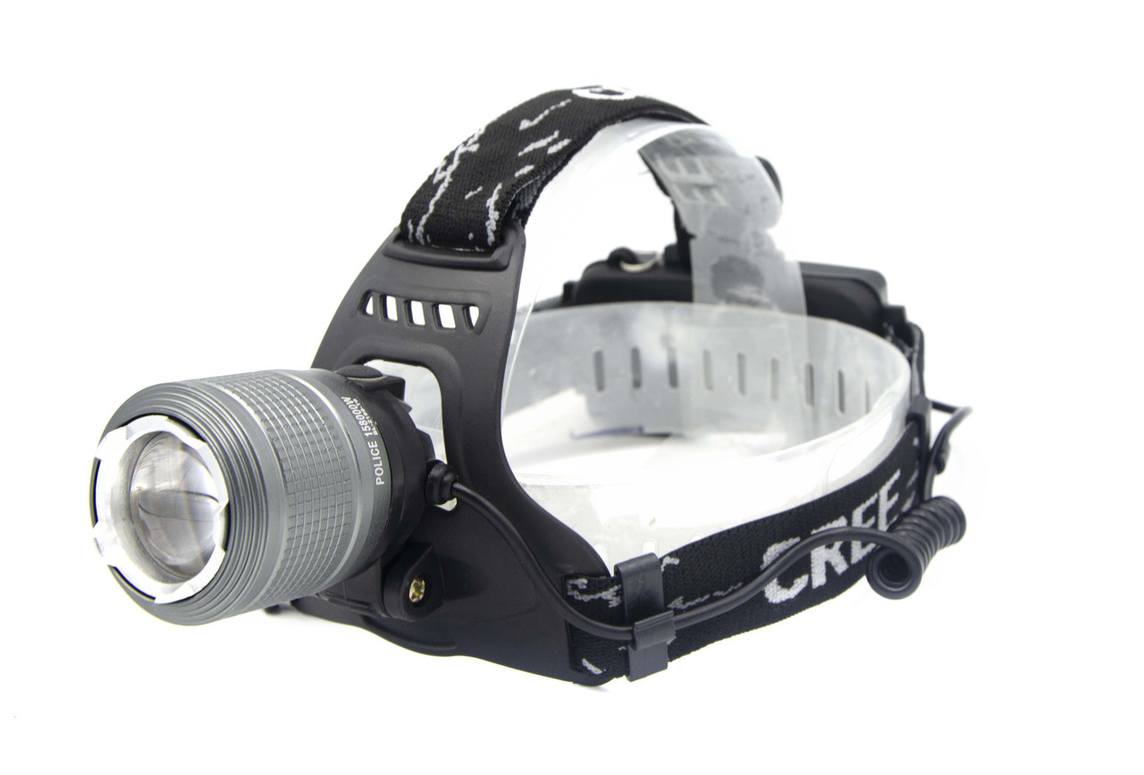 

Фонарь HeadLight налобный аккумуляторный LED XML-T6 (WD-2199-Zoom) Серый