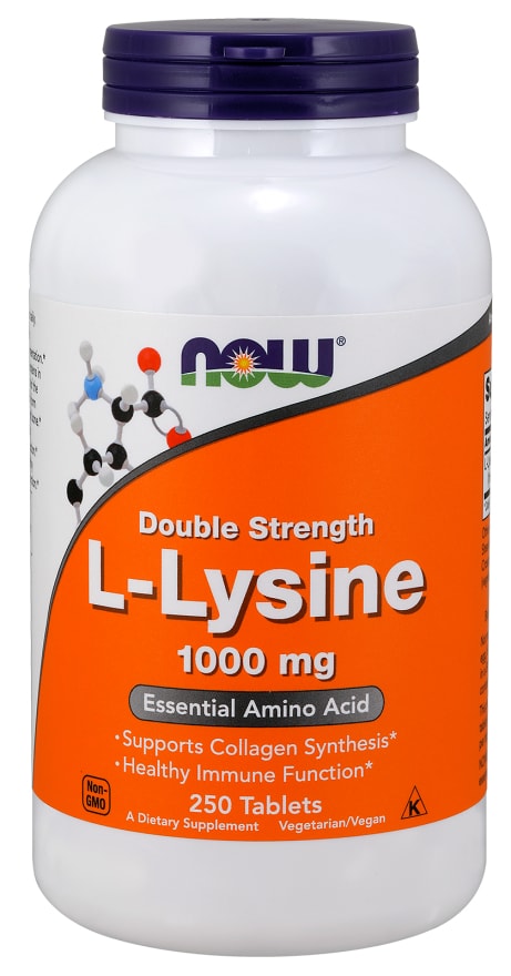 

Аминокислота NOW L-Lysine Double Strength 1000 mg 250 таб Без вкуса (719f51)