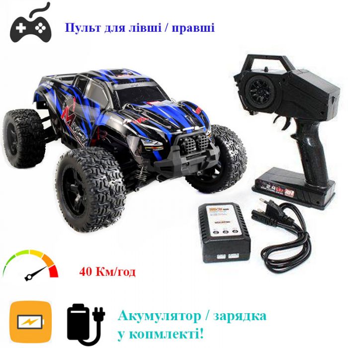 

МАШИНКА РАДИОУПРАВЛЯЕМЫЙ МОНСТР ВЛАГОЗАЩИЩЕННЫЙ MMAX REMO HOBBY 1031 1/10 (СИНИЙ)
