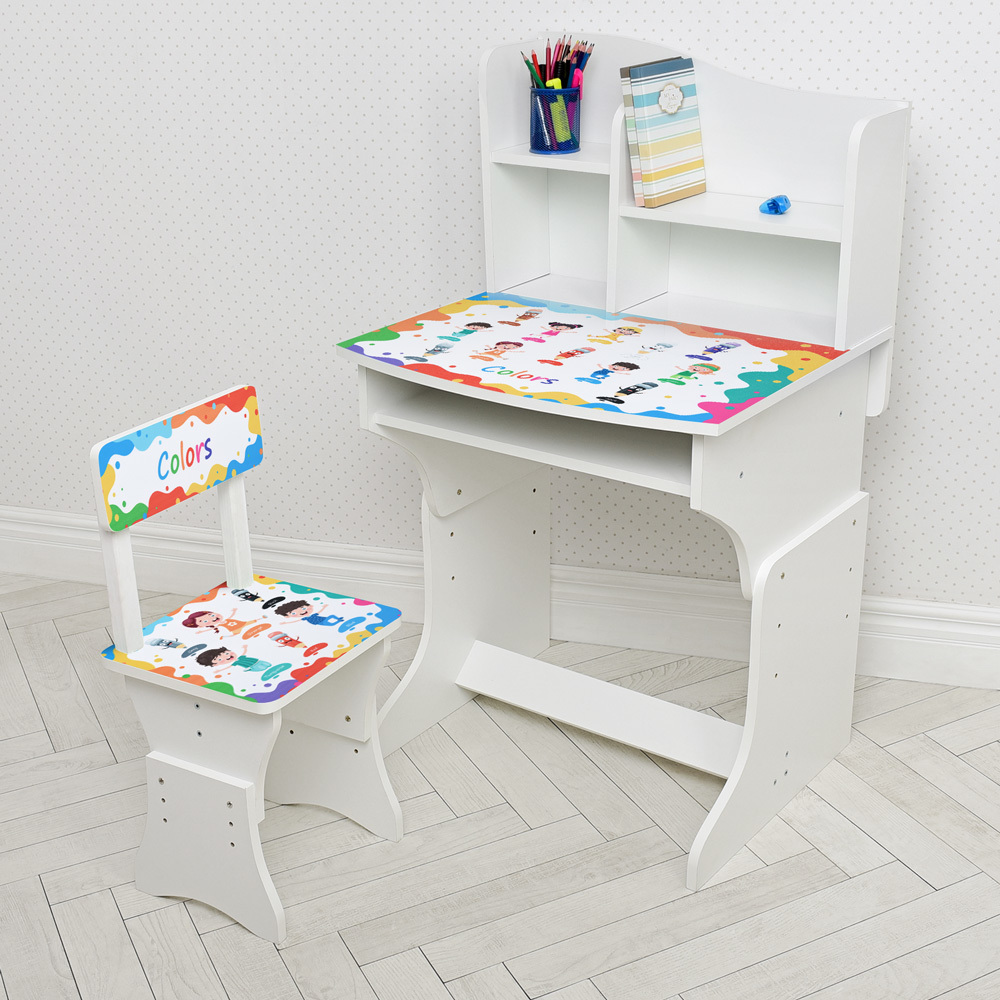 

Парта Bambi Краски 904-106 White / Color (904-106)
