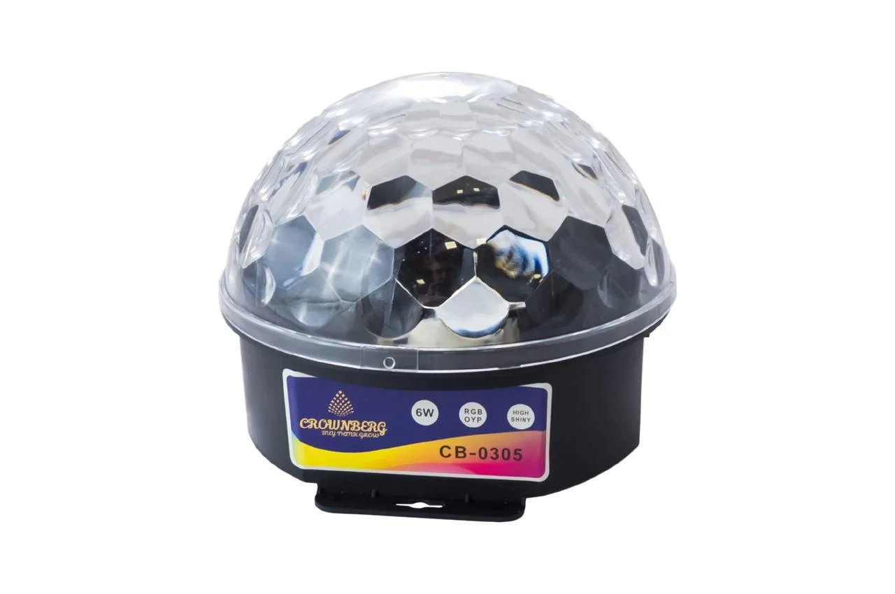 

Диско шар музыкальный Crownberg CB-0304