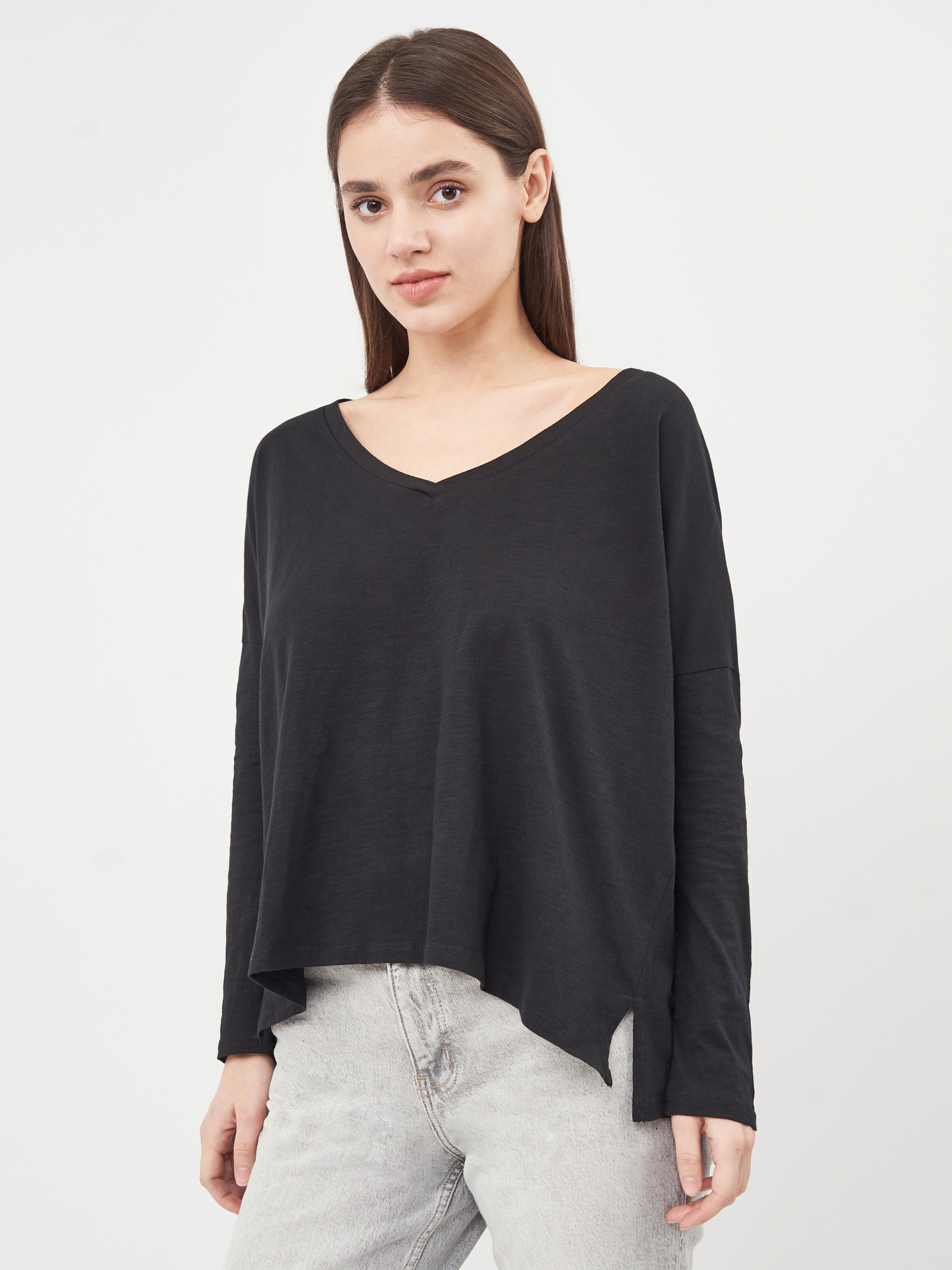 

Лонгслив Zara 4174/303/800 S Черный