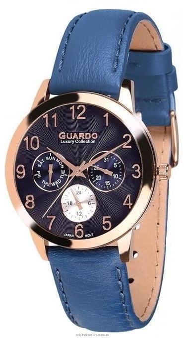 

Женские наручные часы Guardo S01871 RgBlBl