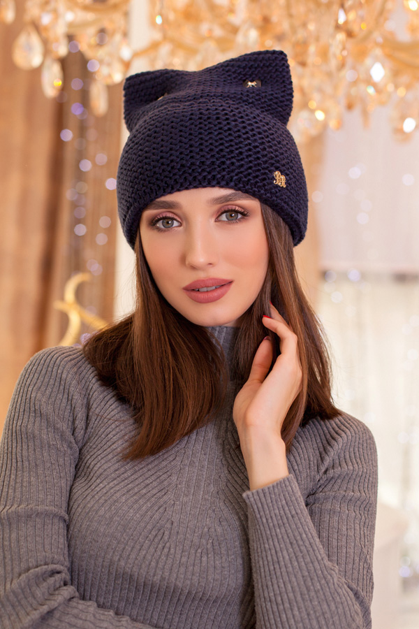 

Шапка «Габриэлла» Braxton 26038007 56-59 см джинсовый 4390