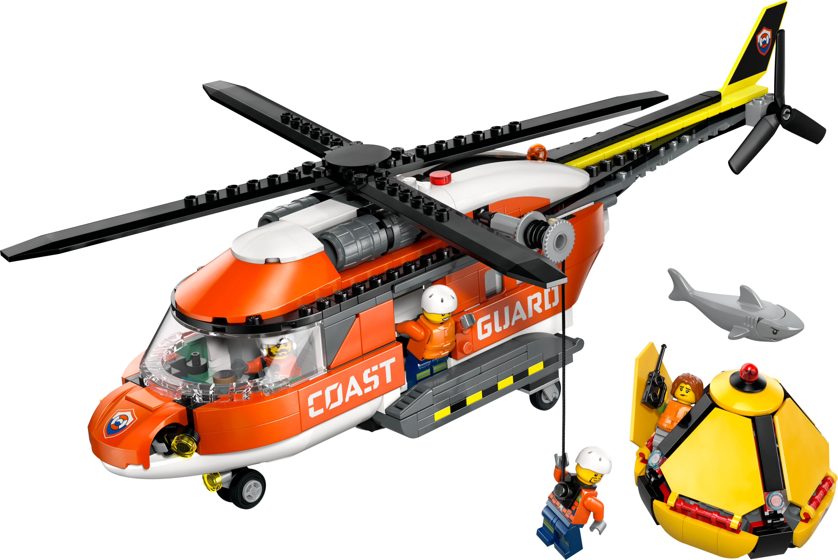 фото Блочный конструктор LEGO City Вертолет береговой охраны (60503)