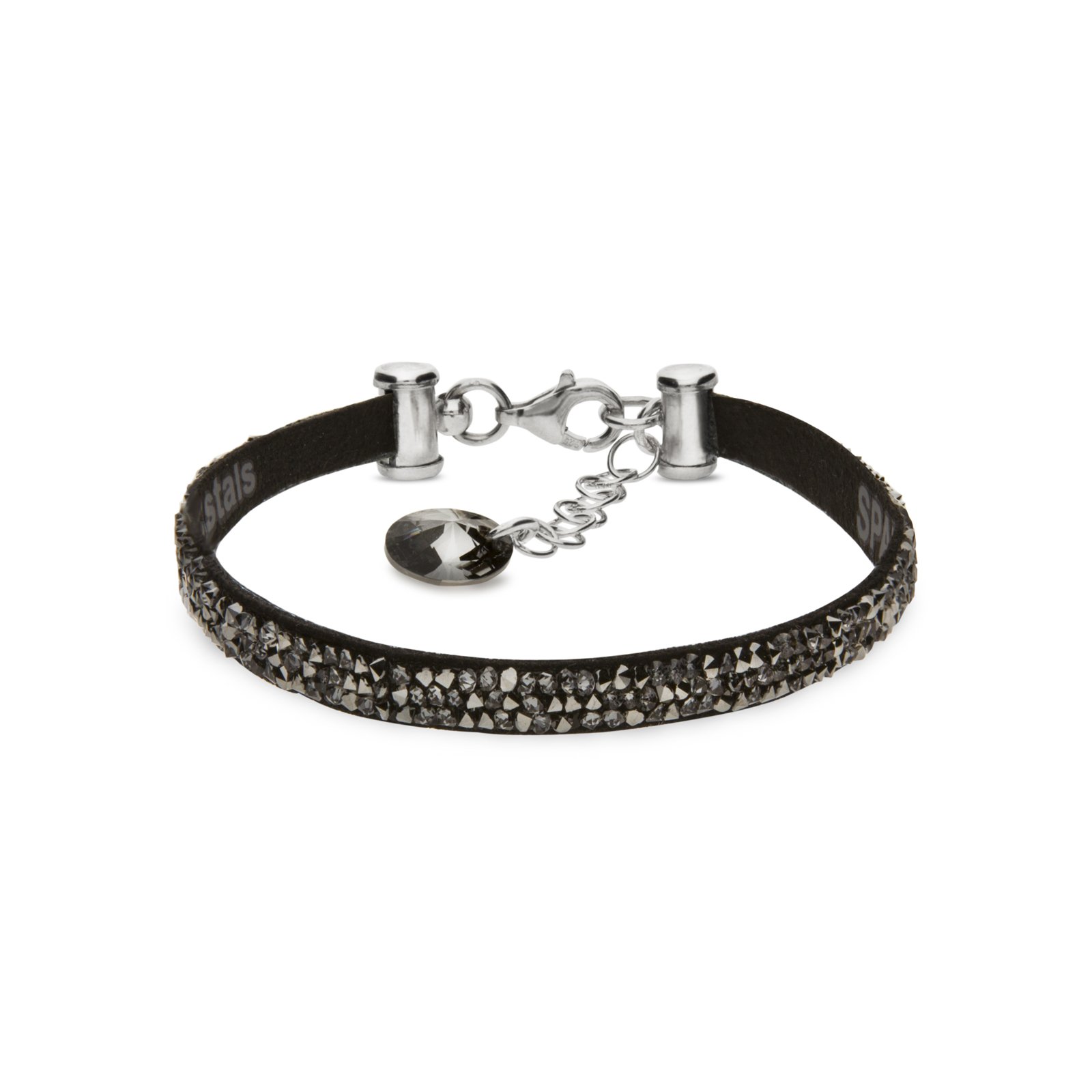 

Замшевый браслет SPARK Stripe Rock со Swarovski модели BTRK1CZMSR