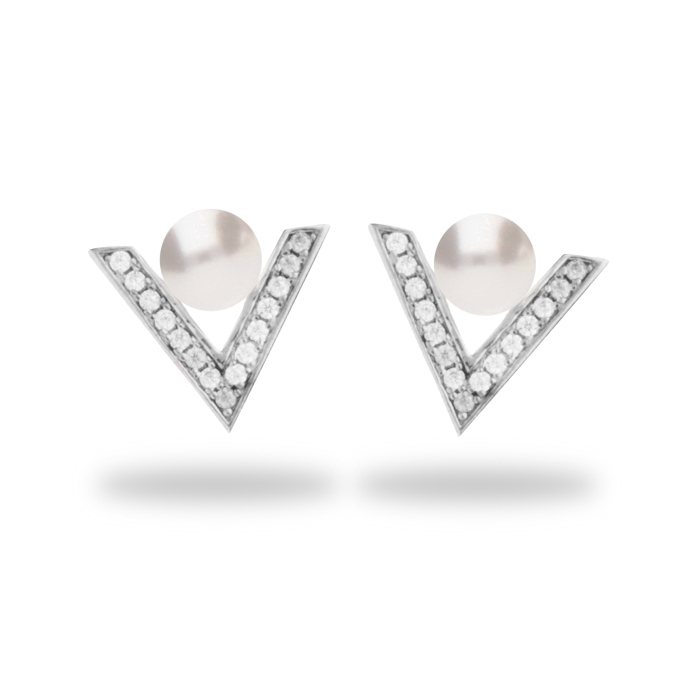 

Серебряные серьги SPARK Milda со Swarovski модели KC1V58185W