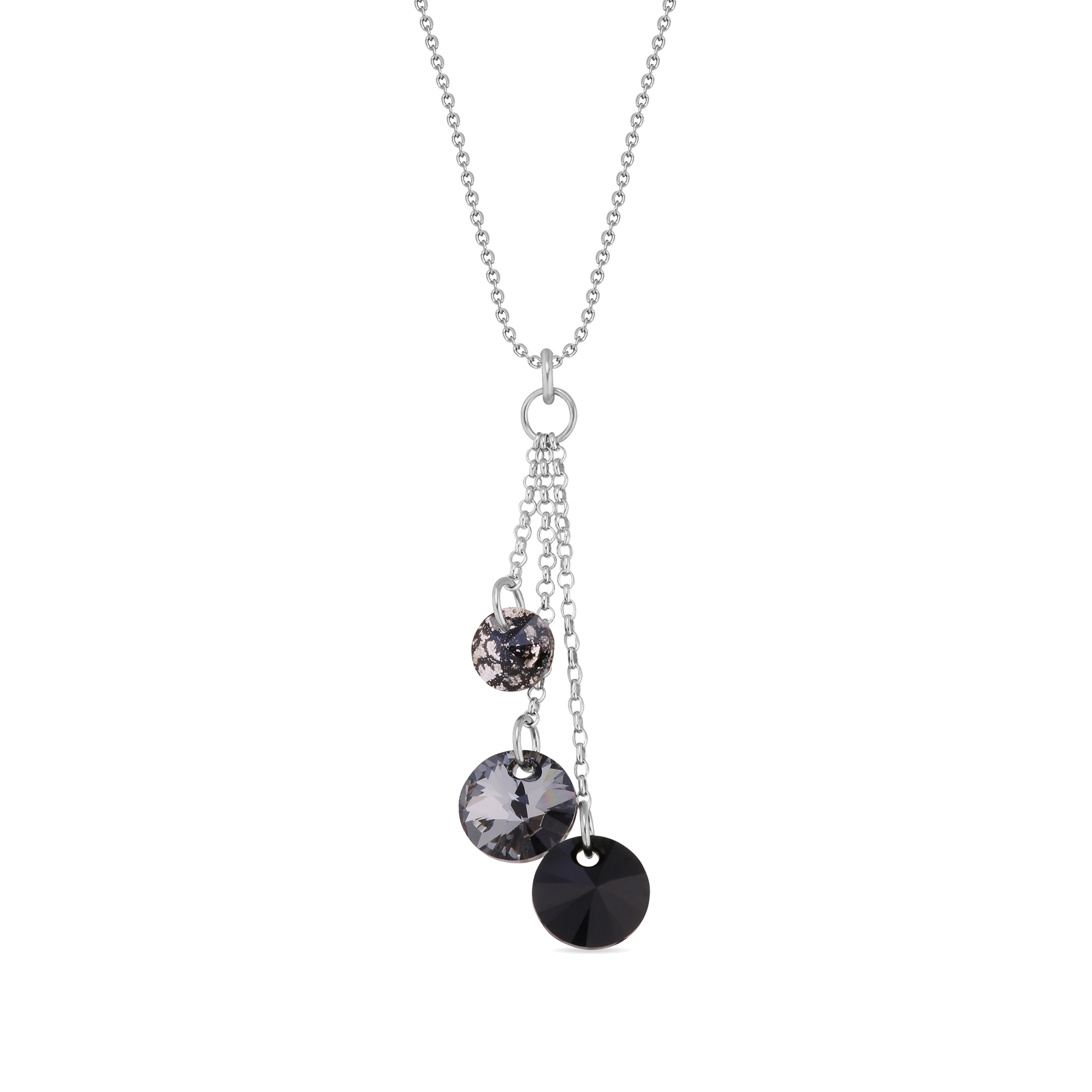 

Серебряный кулон c цепочкой SPARK Rugiada со Swarovski модели NROLO64283SNJ