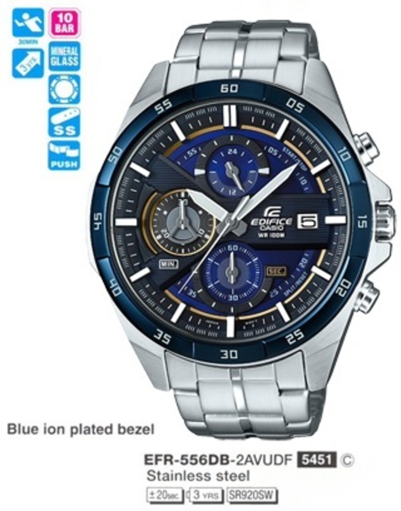 

Мужские часы Casio EFR-556DB-2AVUEF