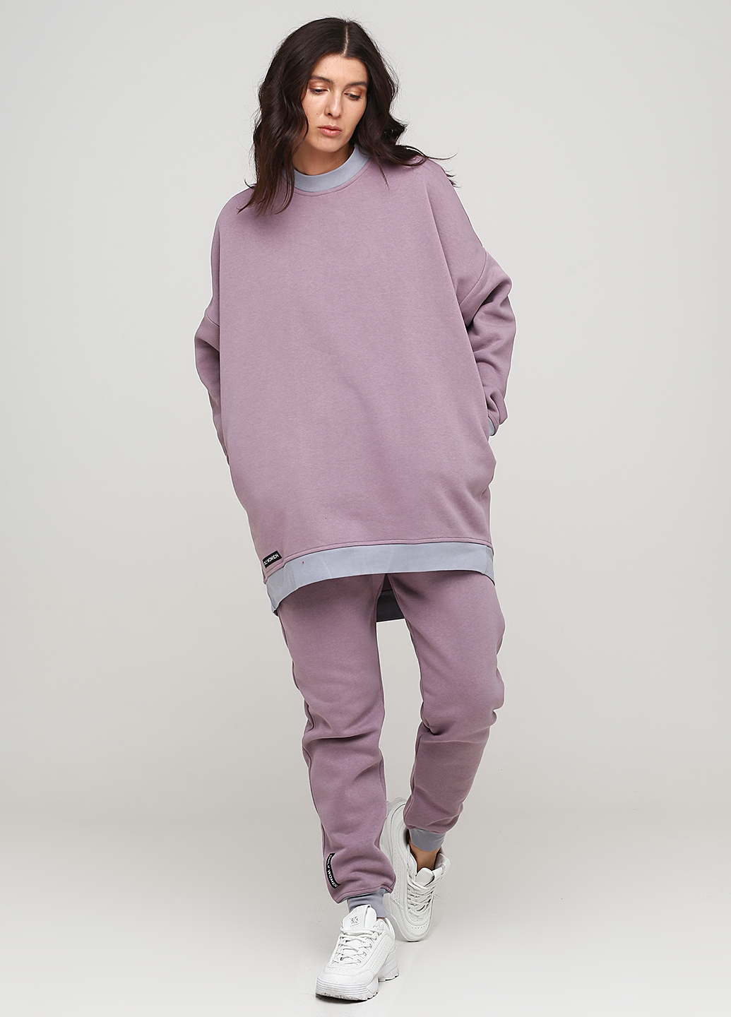 

Брюки - джоггеры "Only Women"(94-PSr-01-02-pinkgrey-2XS)