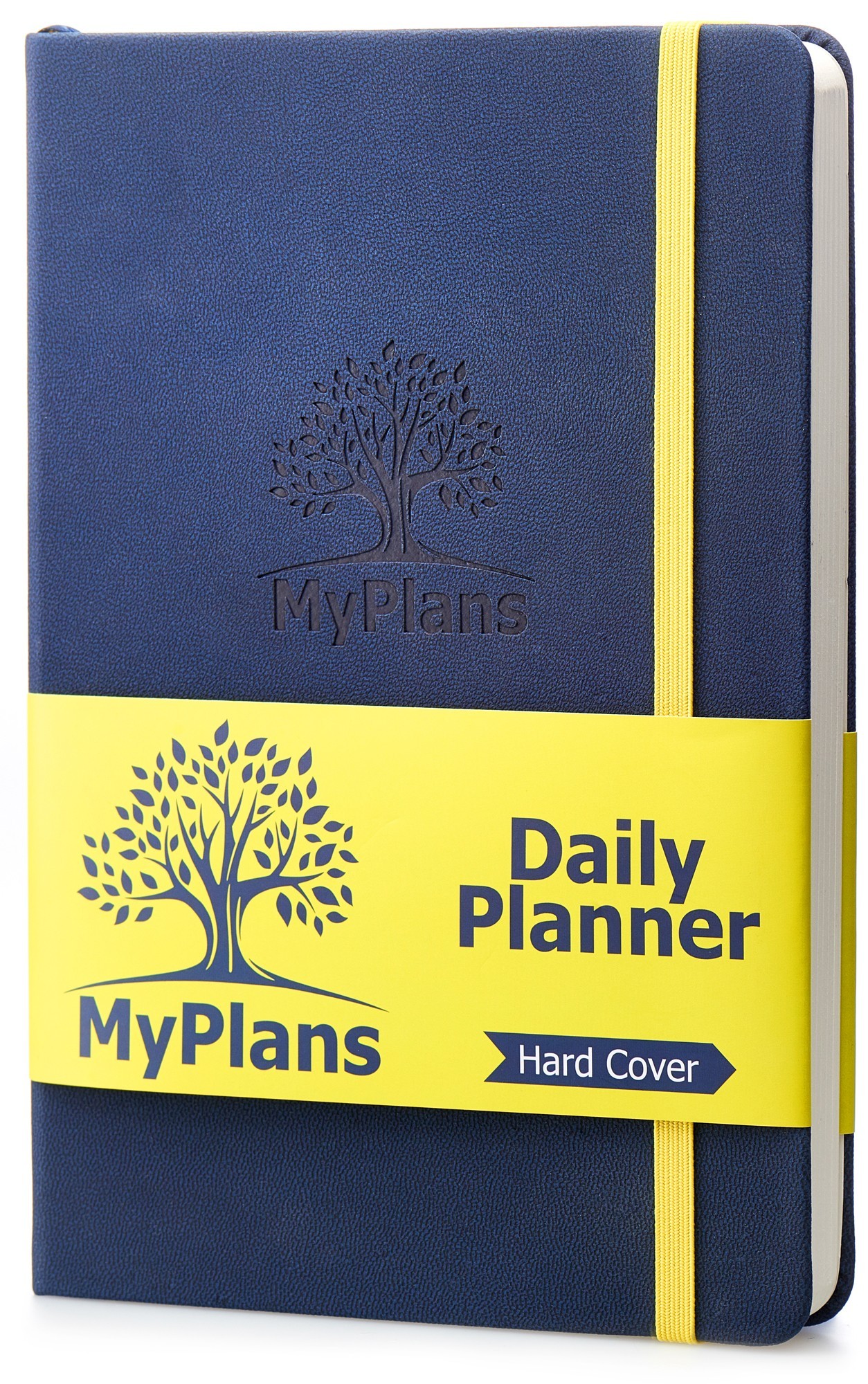 

Ежедневник недатированный на 6 месяцев, Планер MyPlans, Записная книга на подарок, плотность 100 г/м2, Синий