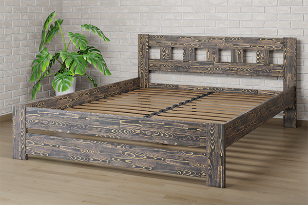 

Ліжко Camelia Сакура 120х190 Венге Сосна Олія