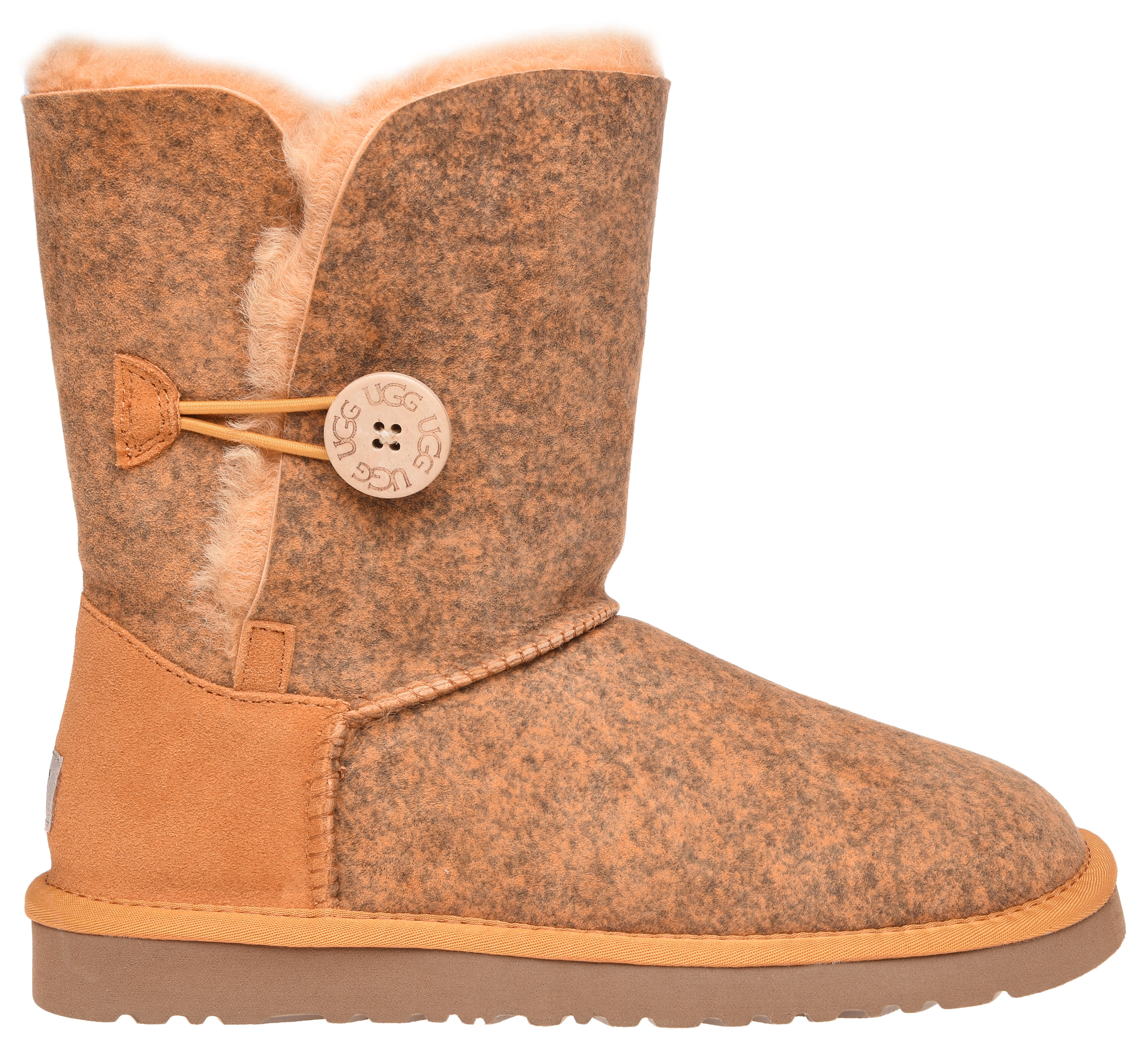 

Угги UGG Bailey Button Ripple Chestnut 117140 37 Рыжие