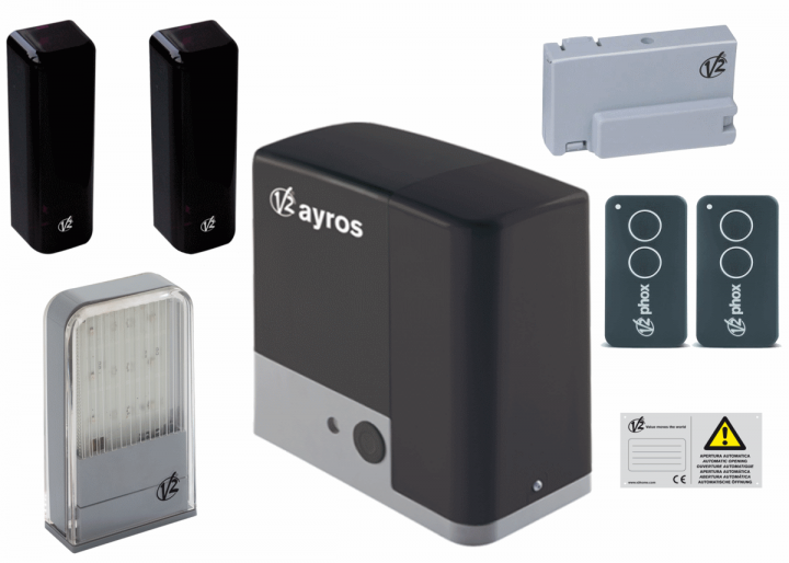 

Комплект автоматики для откатных ворот V2 Kit Full Ayros 1200D-230V (30C105)