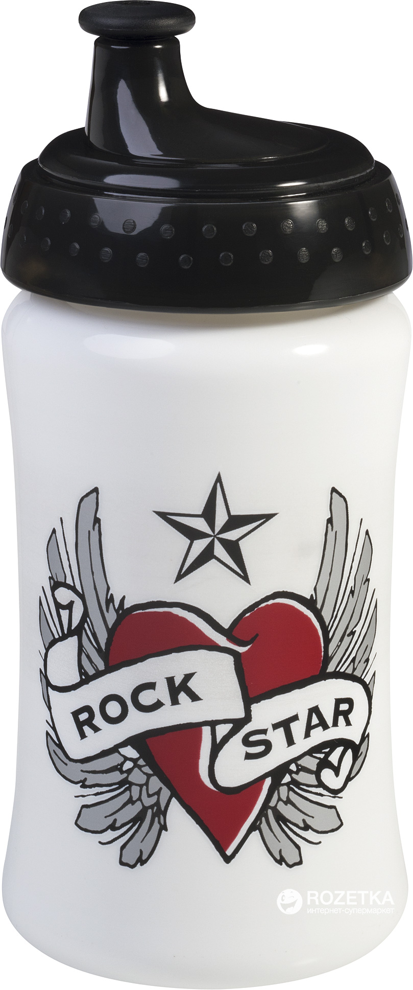 

Поильник Baby-Nova Rock Star Baby Heart&Wings пластиковый 340 мл (90801) (4001071908017)