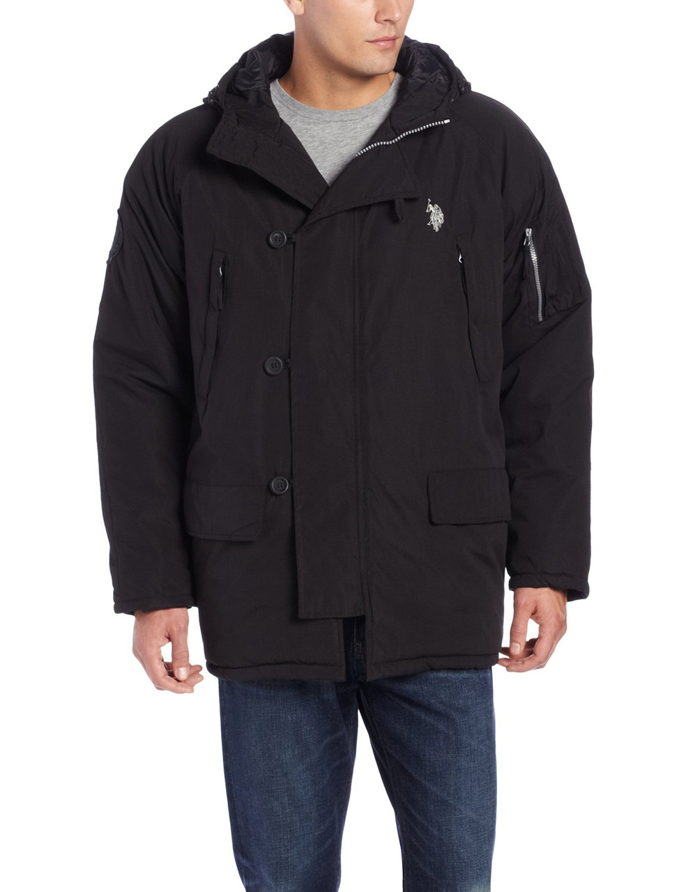 

Куртка U.S. Polo Assn., XL, Black, 105271P3-BLCK