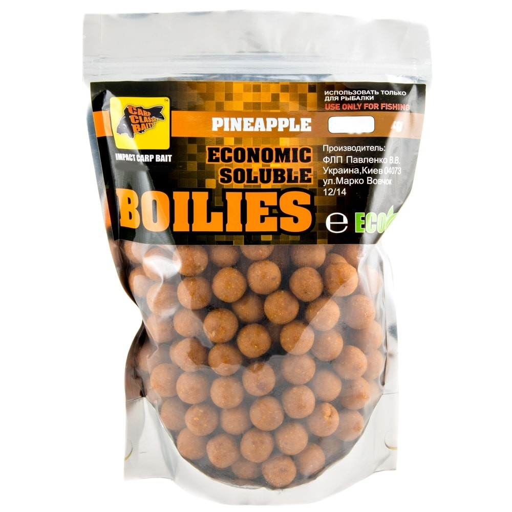 

Бойлы CCBaits Economic Soluble Pineapple 20mm 3kg (CCB002591)