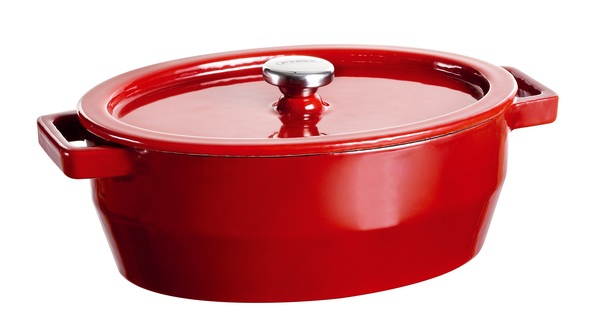 

Кастрюля чугунная PYREX Slow Cook red 3.8л