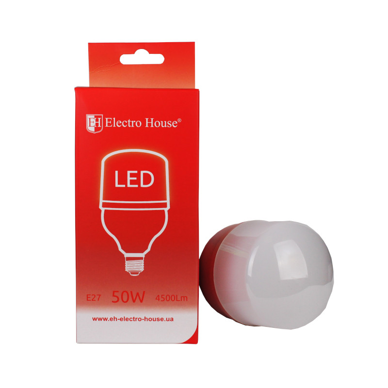 

ElectroHouse LED лампа E27 / 4100K / 50W 4500Lm /270° T120