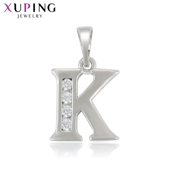 

Подвеска Xuping с белыми фианитами родиум 6080000