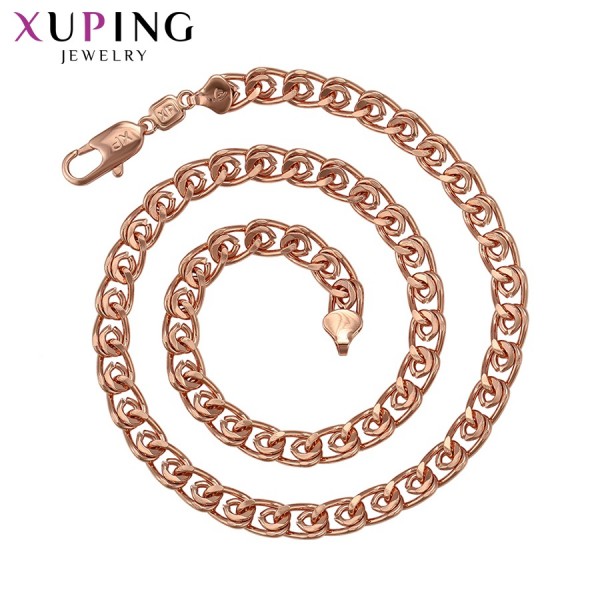 

Цепочка Xuping розовая позолота 8420000
