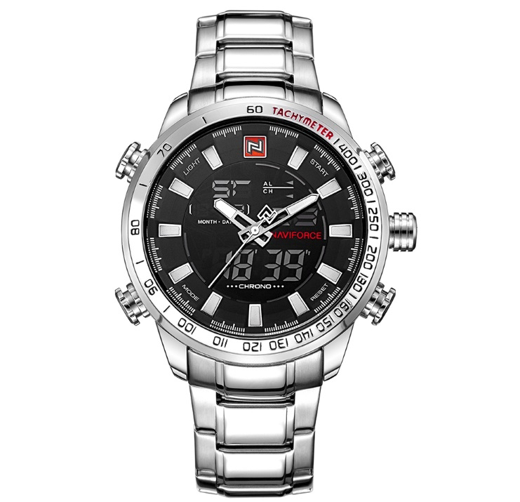 

Мужские часы Naviforce 9093 Savonna Silver