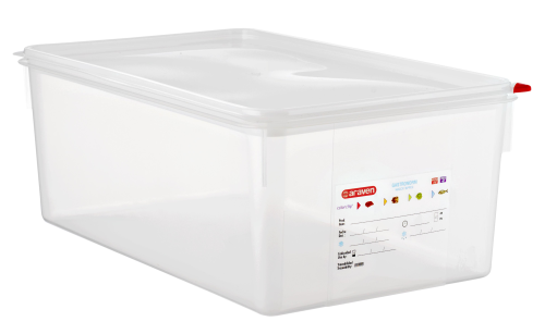 

Контейнер из полипропилена Araven с крышкой прямоугольный GN 1/1 53х32.5х20см/27500мл