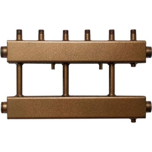 

Коллектор стальной Termojet с комплектом креплений выходы вверх К32В.125.(240) (СК-352.125)