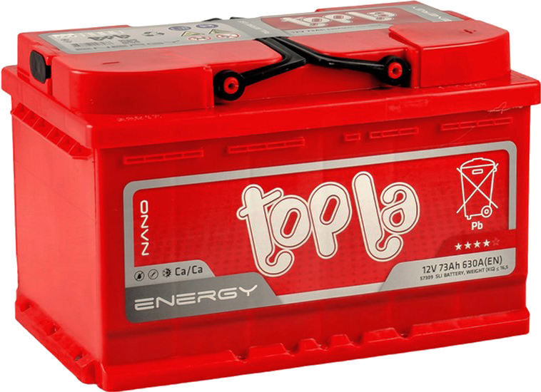 

Автомобільний акумулятор Topla 73Ah/12V Energy Euro (0) (108 073)