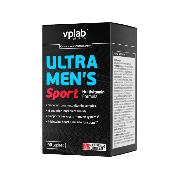

Витамины VPLab Ultra Men's Sport Multivitamin 90 таблеток (4384303075)