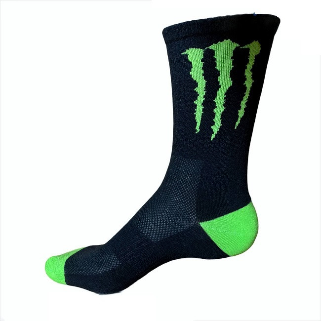 

Мужские носки Gentle Monster 40-44 высокие темно-синий с принтом