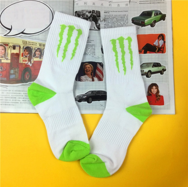

Мужские носки Gentle Monster 40-44 высокие белый с принтом