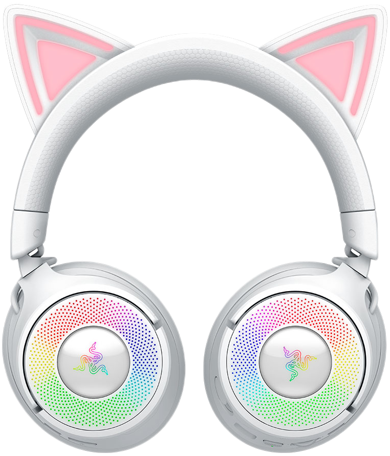 фото Навушники з мікрофоном Razer Kraken Kitty V3 Pro White (RZ04-05170400-R3M1)