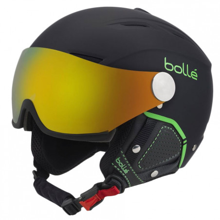 

Шлем Bolle Backline Visor Premium Black&Green 56-58