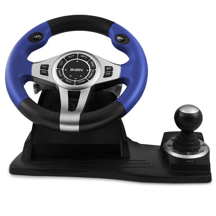 

Проводной руль Sven GC-W600 PC/PS3 Black/Blue (00700042)
