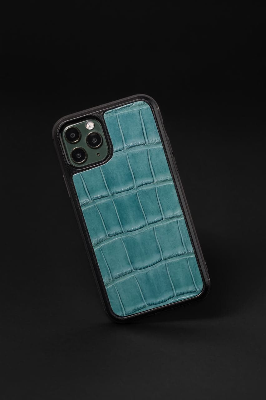 

Шкіряний чохол Mocairo для iPhone 12 Pro Max Pine green (CL-0028)