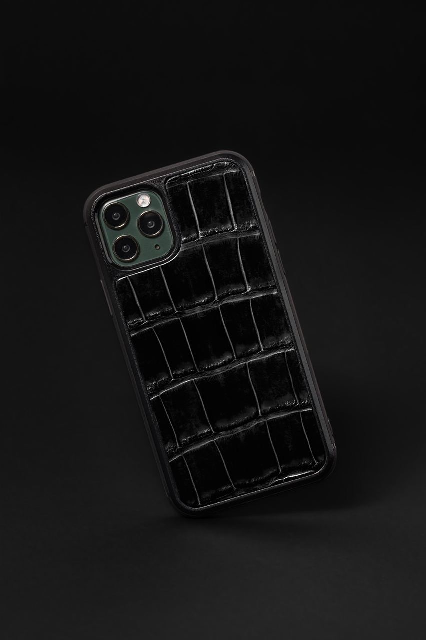 

Шкіряний чохол Mocairo для iPhone 12 Pro Max Black (CL-0037)