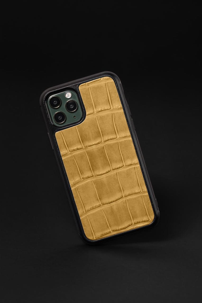 

Шкіряний чохол Mocairo для iPhone 11 Pro Max Gold (CL-0013)