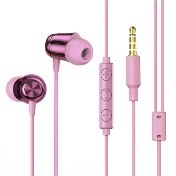 

Наушники Baseus Encok Wired H13 (Pink)