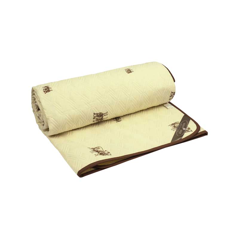 

Одеяло 155х210 шерстяное "SHEEP" РУНО, 80% овечья шерсть, 20% ПЭ, средне теплое ***