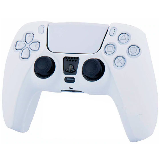 

Силиконовый чехол Honson для геймпада PS5 Dualsense белый
