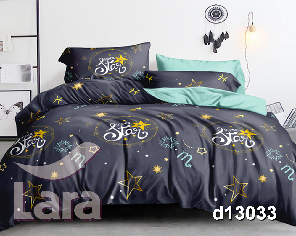 

Постельное белье LARA сатин d13033e евро