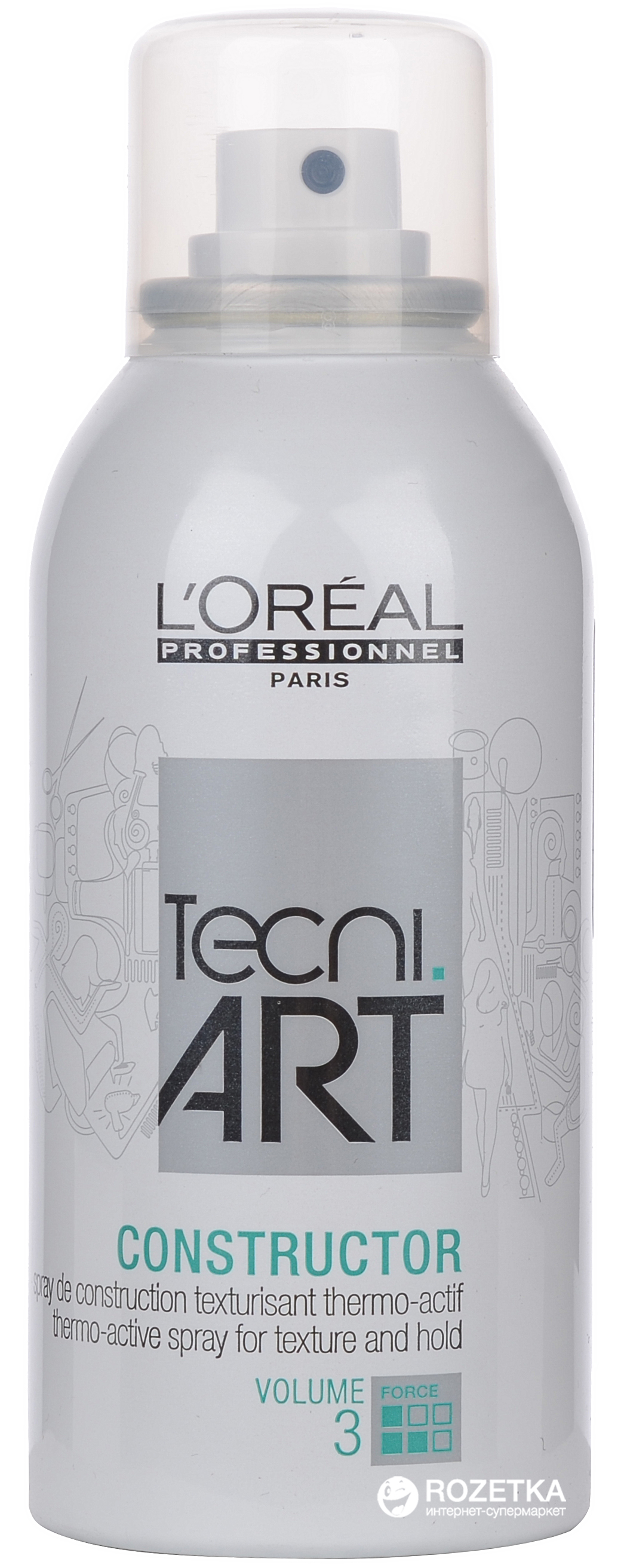 Текстурирующий термо-спрей L'Oreal Professionnel Tecni.art Constructor ...