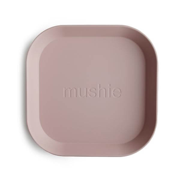 

Квадратная плоская тарелка Mushie Blush