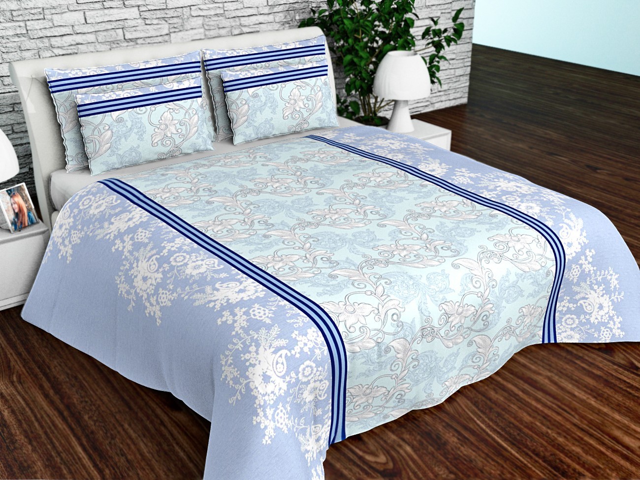 

Постельное бельё Telierro Eden Полуторный Бязь Хлопок 150 x 215