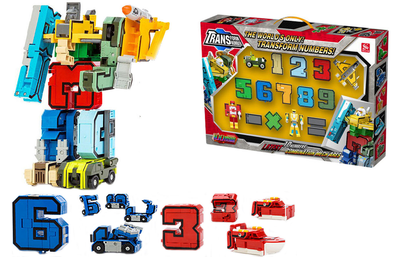 

Игровой набор Xintaiyuan Toys Цифровые трансформеры 10 в 1 (2808) (6910010128080)