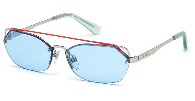

Cолнцезащитные очки Diesel DL0313 Shiny Palladium/Blue